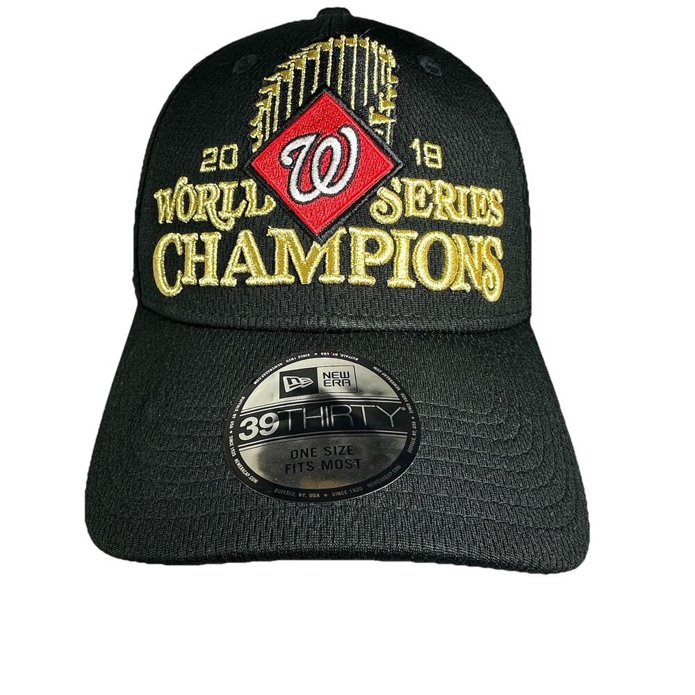 New Era Washington Nationals 2019 World Series Champions Locker Room Hat Cap MLB